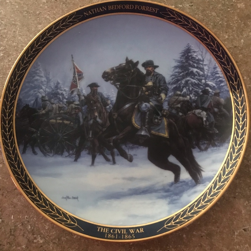 Commemorative Plate from the collection “ The Gallant Men of the Civil War”